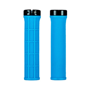 Zero Billy T Taperlock Grips - Neon Blue / Black