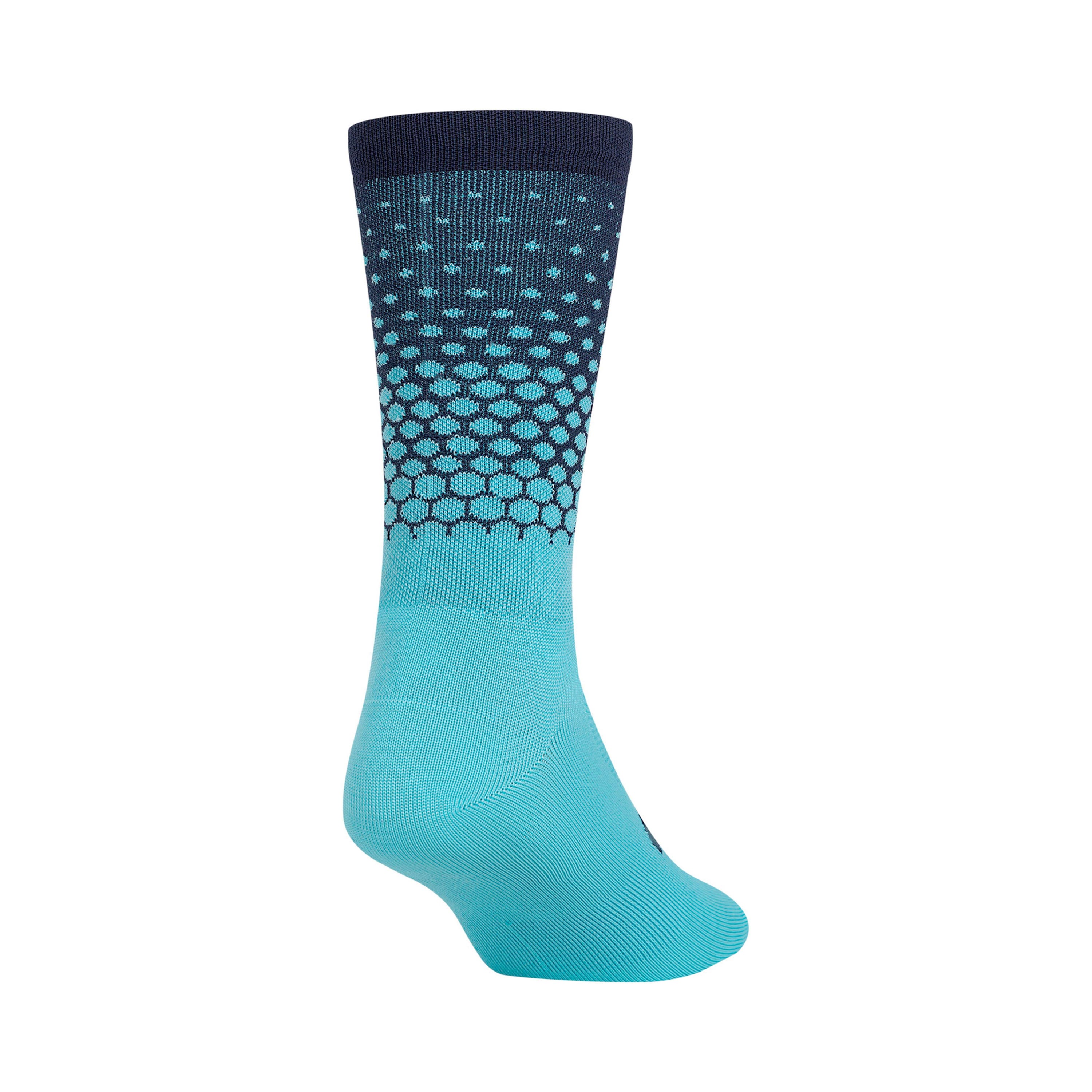 Giro Comp Racer High Rise Socks - Iceberg / Midnight