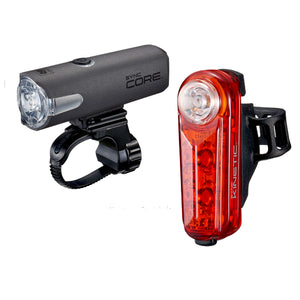 Cateye Sync Core & Kinetic Lightset NW100 - Black