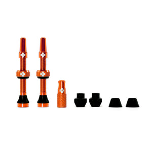 Muc-off Tubeless Valve Kit - Orange