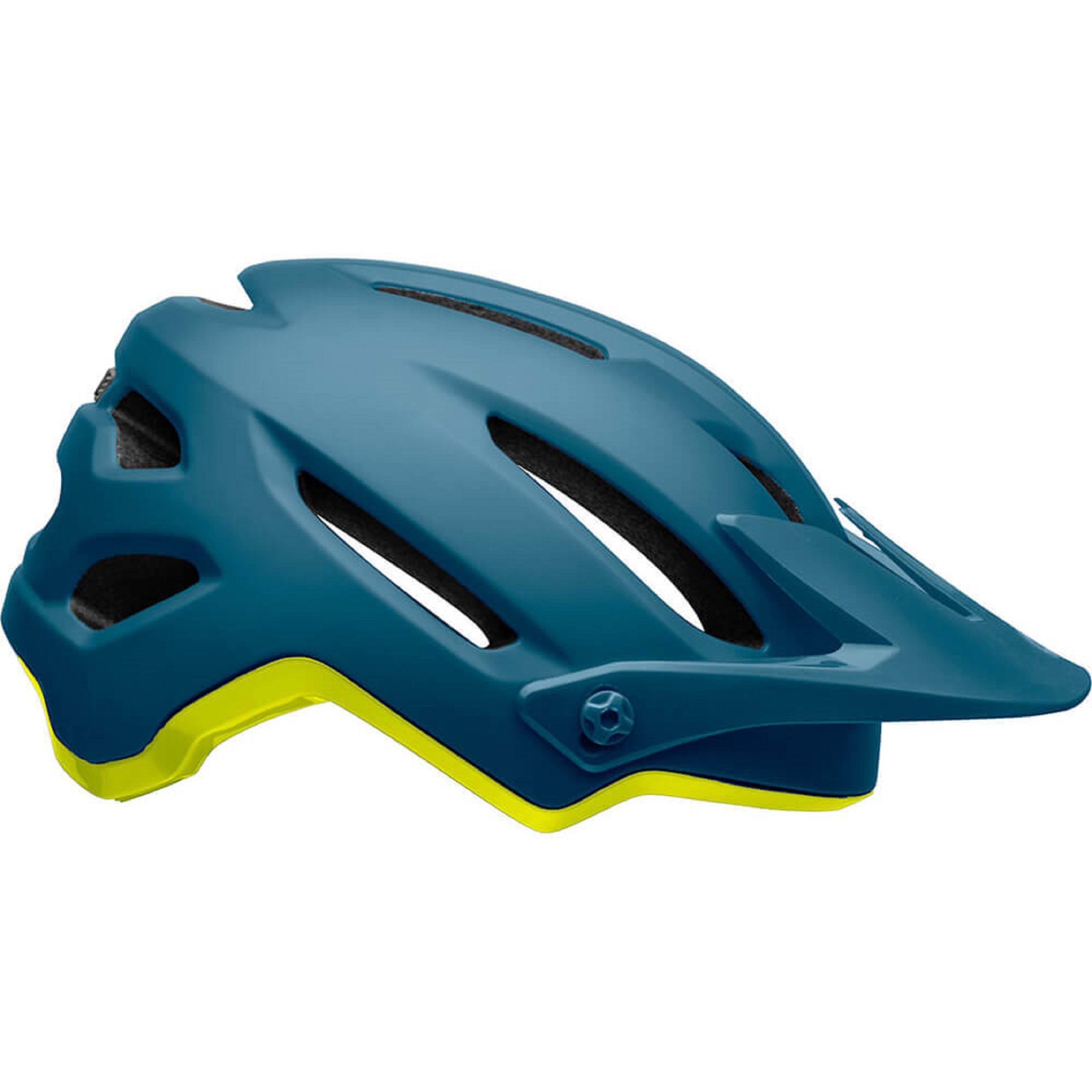Bell 4FORTY Mips Helmet Cliffhanger - Matte Gloss Blue / Hi-vis Yellow
