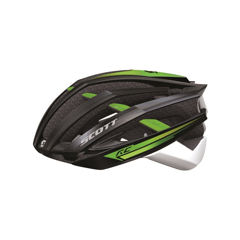 Helmet Scott Vanish Evo (as) Spl Blk/grn - Black / Green
