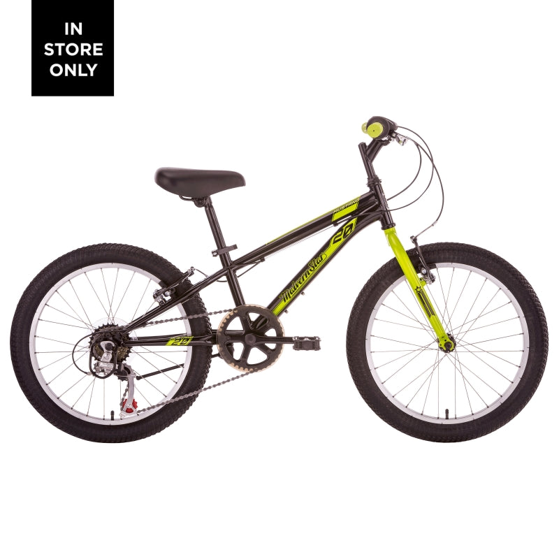 Malvern Star Mustang 20 - Black / Yellow