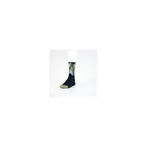 Solo Socks High Icon Chevron - Black / Olive