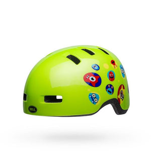 Bell Lil Ripper Helmet - Monsters Gloss Green