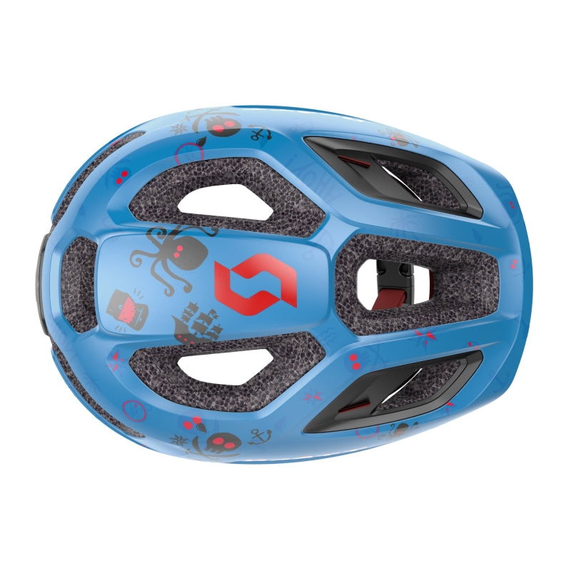 Scott Spunto Kid Helmet 46-52CM - Atlantic Blue