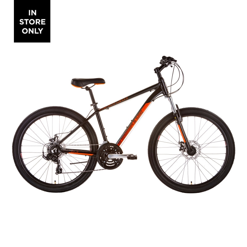 Malvern Star Hurricane 27-2 - Black / Orange