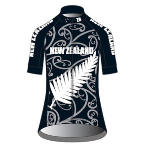 Giro Womens Jersey Chrono Sport NZ Fern - Black / Grey