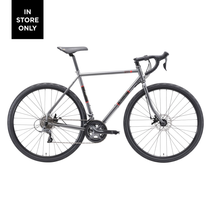 Malvern Star Oppy S1 - Dark Grey / Red