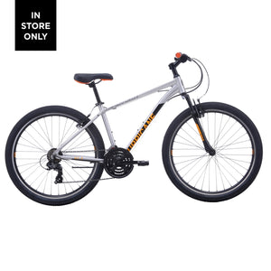 Malvern Star Hurricane 27-1 - Brushed Aluminium / Black