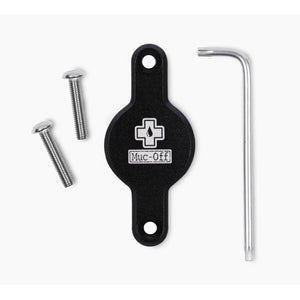 Muc-off Secure Tag Holder - Matt Black / Gloss Black
