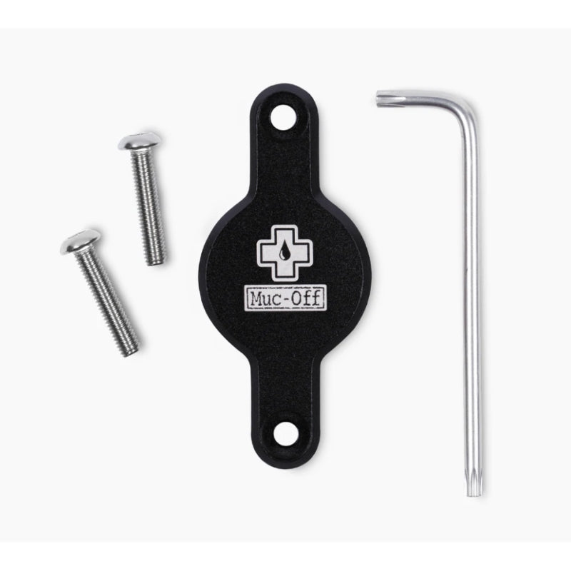 Muc-off Secure Tag Holder - Matt Black / Gloss Black