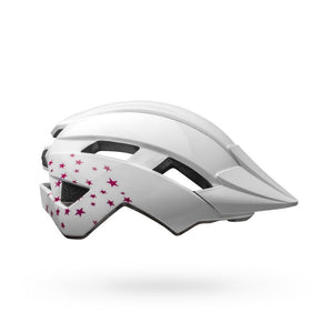 Bell Sidetrack II Helmet - Stars Gloss White