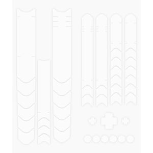 Muc-off Frame Protection Kit Dh/enduro/trail 45-70MM - Gloss Clear