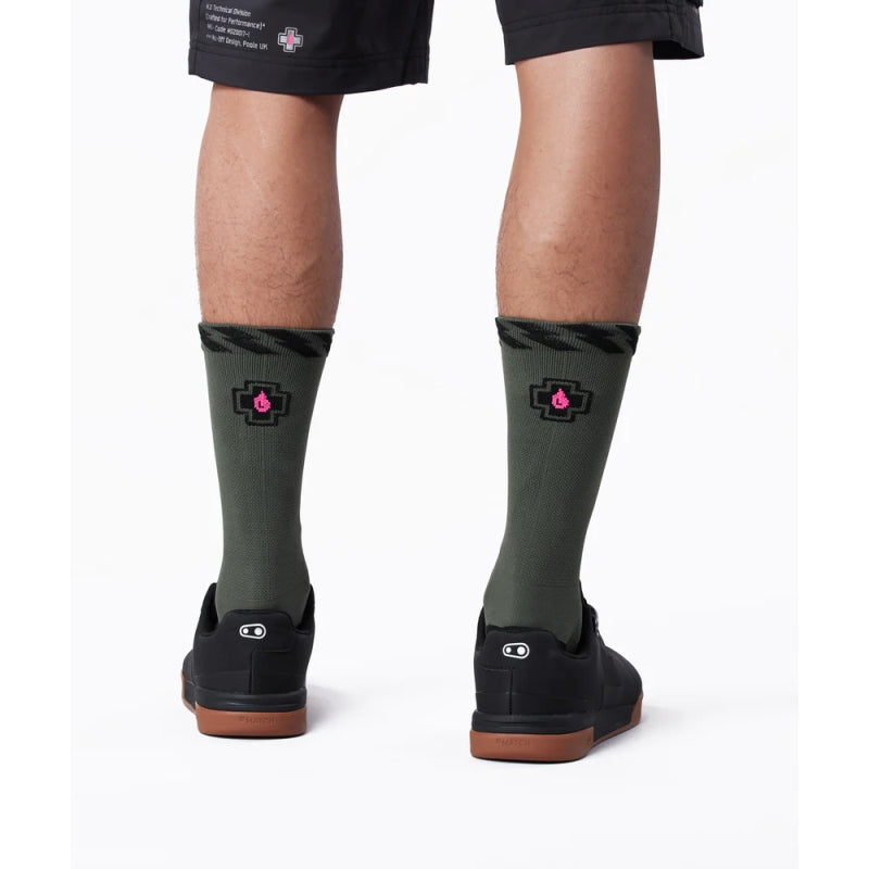 Muc-off Technical Rider Socks - Green