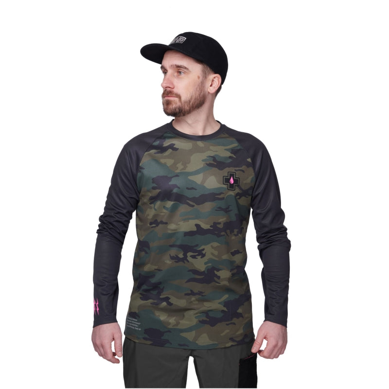 Muc-off Premium Mtb Jersey Long Sleeve - Camo