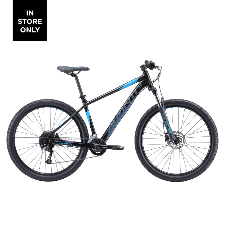 Avanti Montari 2 - Satin Black / Cyan