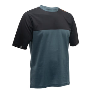 Solo Mens Explore S/sl Jersey - Dark Blue / Petrol Blue