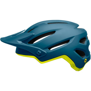 Bell 4FORTY Mips Helmet Cliffhanger - Matte Gloss Blue / Hi-vis Yellow
