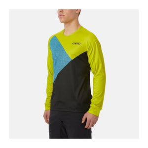 Giro Roust Jersey LS Mtb Mens - Citron Green
