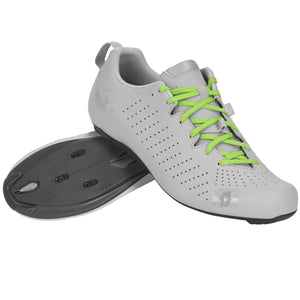 Scott Road Comp Lace Shoes - Matt Grey / Gloss Grey