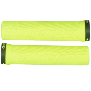 Syncros Pro Lock-on Grips - Neon Yellow