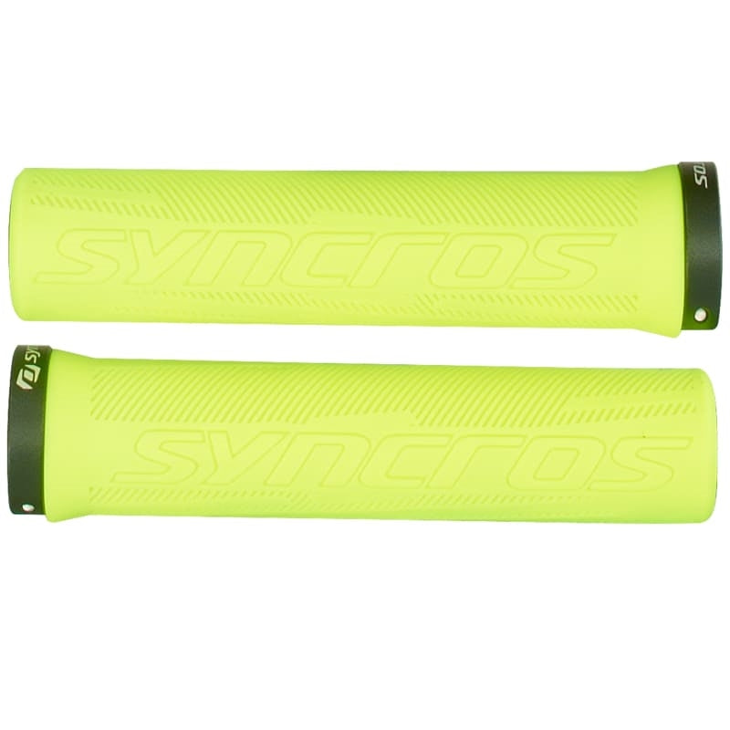 Syncros Pro Lock-on Grips - Neon Yellow