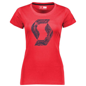 Scott Short Sleeves Tee-shirt Feather Icon - Melon Red