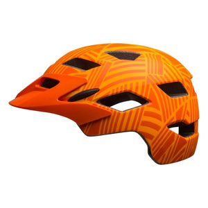 Bell Sidetrack Helmet - Matte Tangerine / Orange Seeker